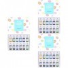 minkissy 36 Pièces Vernis À Lèvres Matière Première Cosmétique Brillant À Lèvres Colorant Baume À Lèvres Pigment Brillant À L