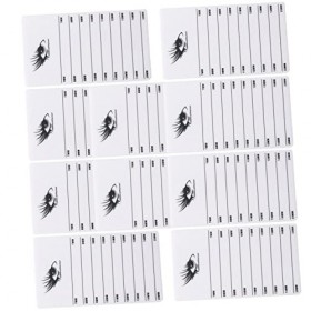 FRCOLOR 1 Jeu Planche à Cils Trousse Dextension De Cils Palette De Greffe De Cils Palette Dextensions De Cils Palette Colle