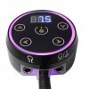 Audersigt Tattoo Power Supply - Mini alimentation à double écran tactile LCD Tension colorée pour toutes les fournitures de t