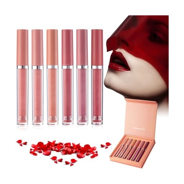 Havenlyn Everlasting Liquid Lipstick Matte,Matte Liquid Moisturizing Lip Gloss Kit,Havenlyn the Everlasting Liquid Lipstick M