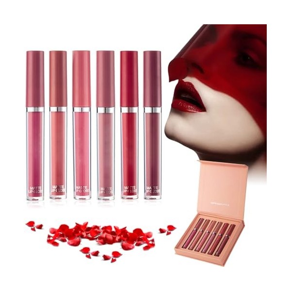 Havenlyn Everlasting Liquid Lipstick Matte,Matte Liquid Moisturizing Lip Gloss Kit,Havenlyn the Everlasting Liquid Lipstick M