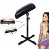 Accoudoir de tatouage réglable en hauteur 65-110 cm avec support, trépied, repose-jambes, accessoires pour studios, salons de