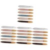 FRCOLOR 18 Pcs Eye-liner Auto-adhésif Se Maquiller Crayon Maquillage Contour Des Yeux Taille-crayons Pour Les Yeux Stylo Maqu
