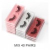 UAMOU Cils en désordre 3d cils de vison cils de vison naturel doux cilios faux cils maquillage faux cils en vrac Cheerfully 