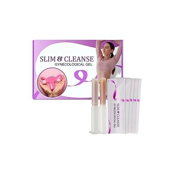 Aexzr Slim & Cleanse Gynecological Gel, Anti Itch Detox Slimming Gel, Natural Vaginal Repair Gel, Vaginal Gel Feminine Care, 