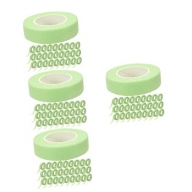 Angoily 120 Rouleaux Ruban Isolant En Tissu Non Tissé Pour Cils Ruban Maquillage Pour Les Yeux Ruban Greffage Cils Sous Le Ru