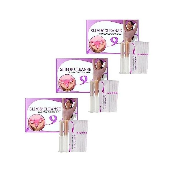 Aexzr Slim & Cleanse Gynecological Gel, Anti Itch Detox Slimming Gel, Natural Vaginal Repair Gel, Vaginal Gel Feminine Care, 