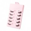 UAMOU Vison Cils Volume Faux Cils 3D vison naturel Long maquillage Faux Cils Faux Cils Cilios moelleux Faux Cils Cheerfully 