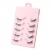 UAMOU Vison Cils Volume Faux Cils 3D vison naturel Long maquillage Faux Cils Faux Cils Cilios moelleux Faux Cils Cheerfully 