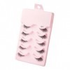 UAMOU Vison Cils Volume Faux Cils 3D vison naturel Long maquillage Faux Cils Faux Cils Cilios moelleux Faux Cils Cheerfully 