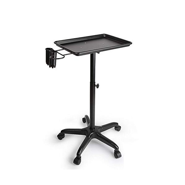 WUPYI2018 Tattoo Work Stand Station de Travail Mobile Plateau Portable Réglable Tatouage Bureau Table Salon Instrument