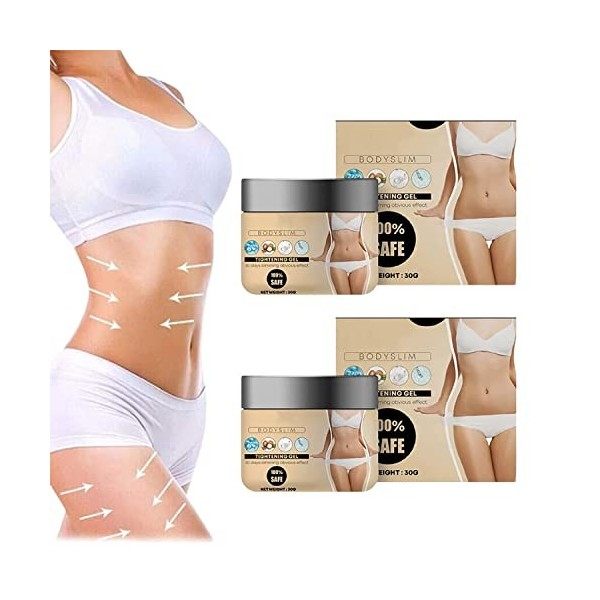 1/2/3pcs ATTDX BodySlim Tightening Gel, Slimming Gel Full Body Belly Fat Burning, Anti Cellulite Slimming Belly Cream, Fat Bu