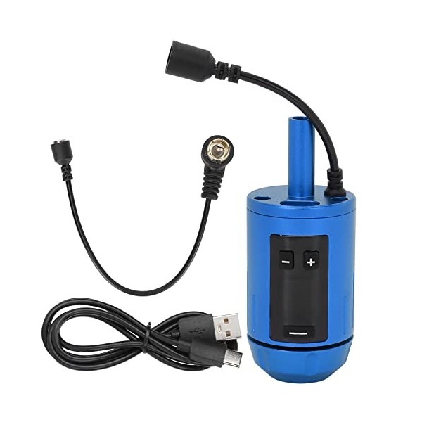 Tattoo Grip Machine, Tattoo Power Grip Tattoo Battery Grip Machine de Tatouage sans Fil à Verrouillage Automatique avec écran