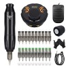 TATELF Rotary Tattoo Pen Machine Kit Professional Complete with 40pcs Tattoo Cartridge needles Tattoo Power Supply Foot Pedal