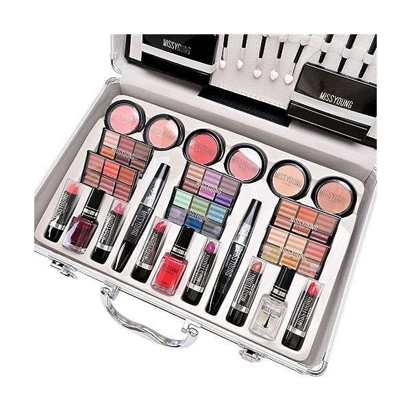 Kit De Maquillage Pour Femme Kit Complet, Kit De Maquillage Polyvalent Ensemble Cadeau De Maquillage Tout-en-un Kit De Démarr