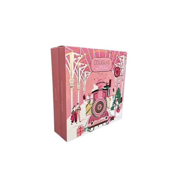 DOUGLAS Calendrier de lAvent de Noël 2023 - Maquillage - Pour femme et fille - 24 points forts - Cosmétique - Limité - Rose