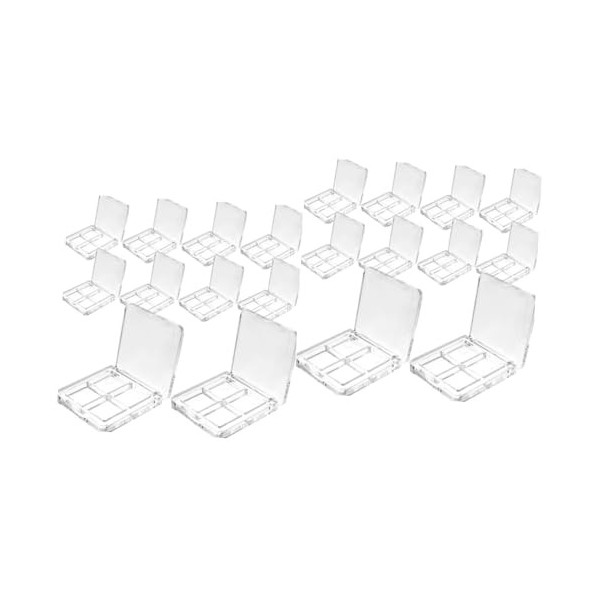 FRCOLOR Boîtes De 40 Pièces Boîte Dombre à Paupières Cas Vide De Fard à Paupières Le Fard à Paupières Palette De Fard à Paup