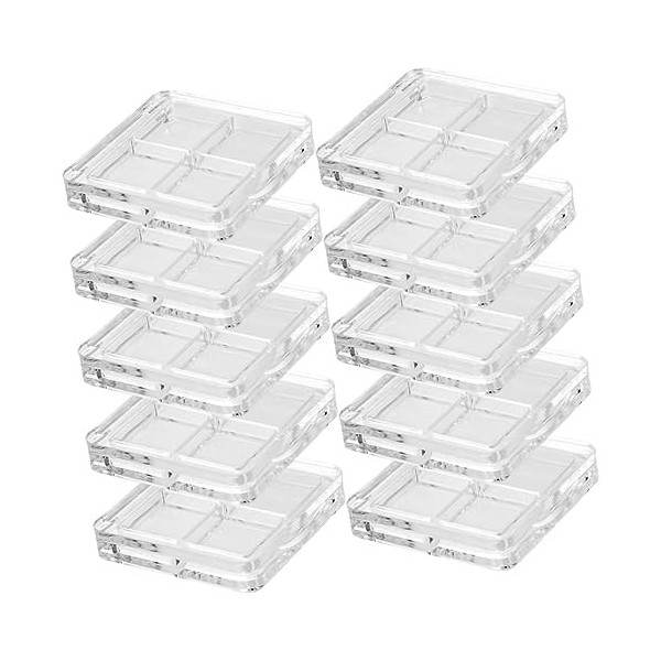 FRCOLOR Boîtes De 40 Pièces Boîte Dombre à Paupières Cas Vide De Fard à Paupières Le Fard à Paupières Palette De Fard à Paup