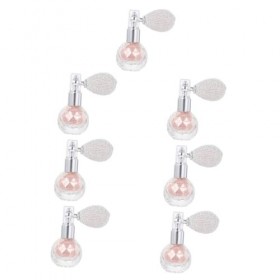 FRCOLOR Lot de 7 poudres dairbag pour le corps - Cadeau pour femme - Paillettes brillantes pour le corps - Pour femme - Poud
