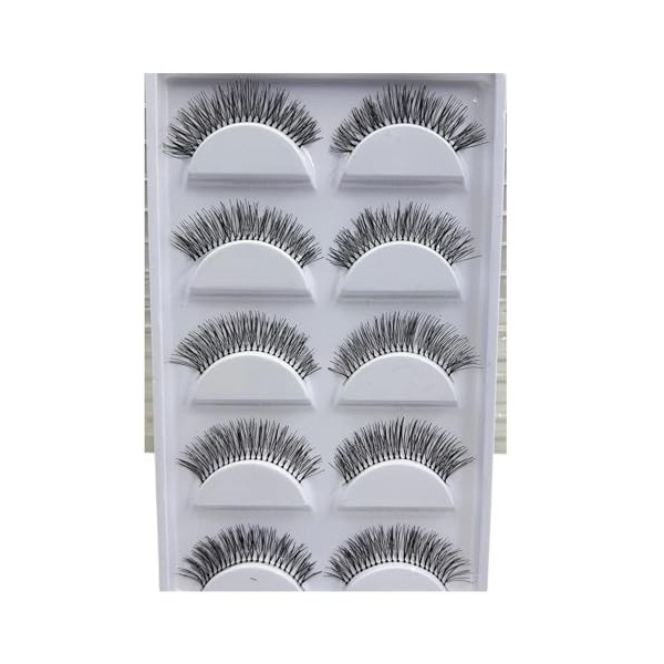 UAMOU 10/50 boîtes 37 Style 5 paires naturel 3D Faux Cils maquillage Faux Cils Faux Cils maquillage beauté Maquillaje Cheerfu