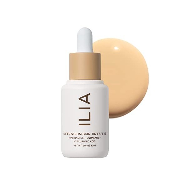 ILIA Beauty Super Serum Skin Tint Foundation SPF 40 - ST4 Formosa For Women 1 oz Foundation