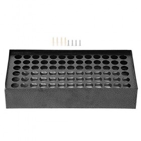 78 trous support de pigment de tatouage en fer supports daffichage dencre de tatouage support noir vernis de cuisson couleu