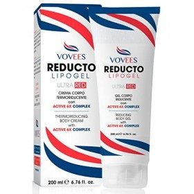 VOVEES Reducto Lipogel Gel Minceur Anti-CelluliteDissolvant de Graisse Réducteur et Drainant, 200 ml