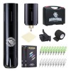 Dragonhawk X3 Tattoo Maschine Set Wireless Tattoo Pen Battery Rotary Tattoo Gun Tattoo Cartridges Needles for Tattoo Beginner