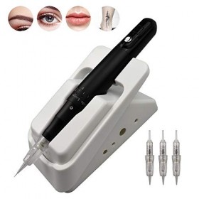 Affichage à LED de la Machine Maquillage Permanent Sourcils 7 vitesses Machine de Microblading Super Silencieuse avec Penhold