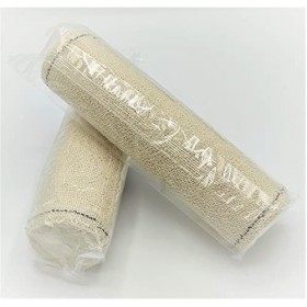 Kit de 2 bandages esthétiques en crêpes de coton élastique pour applications de bandages jambes chaudes et froides avec boues