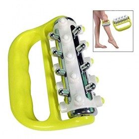 LHKJ Masseur Anticellulite, Rouleau de Massage pour Muscles, du Dos et des Jambes des Exercices