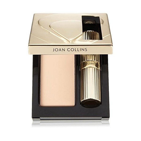 Joan Collins Timeless Beauty Compact Duo Lipstick and Powder, Helene