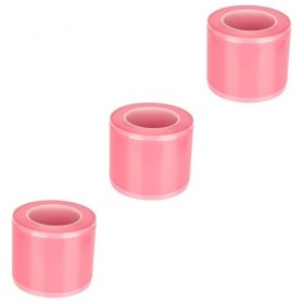 FRCOLOR 3 Rouleaux Film De Protection Anti-pollution Fournitures De Film De Microblading Film Barrière Bandage De Bande De Pe