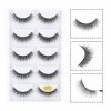 UAMOU En vrac 2/50/100 boîtes de Faux Cils 3D Cils de vison Volume naturel Extension de Cils Faux Cils en vrac Cilios Cheerfu