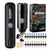 Dragonhawk Tattoo Kit Rotary Tattoo Pen Machine Motor Pen RCA Jack Wireless Battery Power Supply Tattoo Cartridges Needles fo