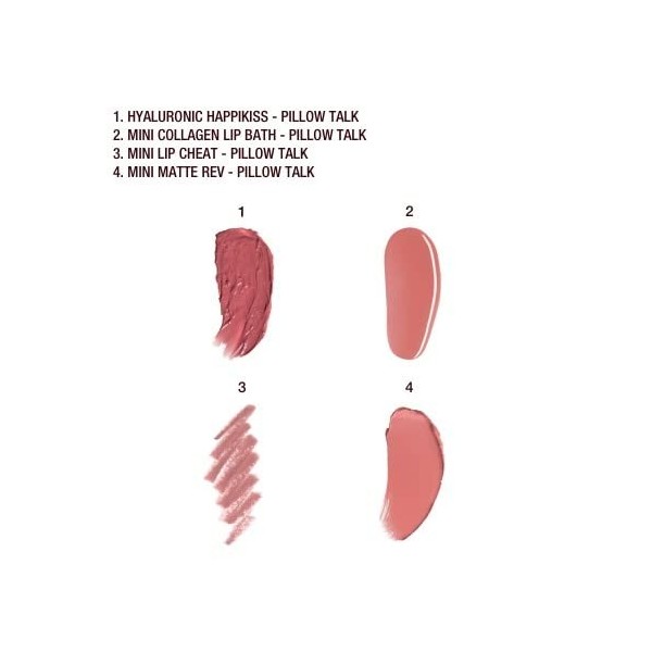 Charlotte Tilbury Pillow Talk Lip Wardrobe Limited Edition Lip Kit 