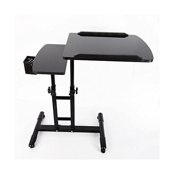 Tattoo Station de travail pour tatouage, hauteur réglable 65-97 cm , réglable, accoudoir de table, repose-pieds, noir