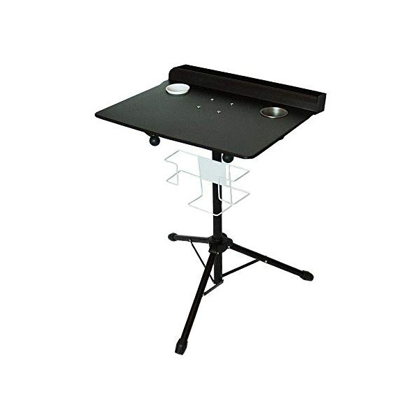 Acesunny Tatouage portable réglable - Station de travail - Table de bureau - 61-107 cm - Repose-bras - Tatouage - Support pou