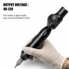 TATELF Machine a Tatouer sans fil Kit Complet with Rotary Tattoo Machine Pen kit 2000mah Battery Power Supply 30pcs aiguille 