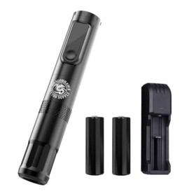 Dragonhawk X4 Wireless Tattoo Pen Batterie de recharge daffichage LCD numérique de moteur sans noyau de with 2pcs batteries 