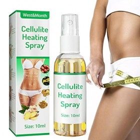 Spray corporel amincissant, Spray brûleur de graisse pour le ventre, Crème anti-cellulite, brûleur de graisse, perte de poids
