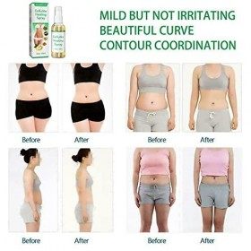 Spray corporel amincissant, Spray brûleur de graisse pour le ventre, Crème anti-cellulite, brûleur de graisse, perte de poids
