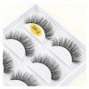 UAMOU 2/20/100 boîtes de cils de vison 5 paires de faux cils naturels bouclés épais Maquiagem Extension de cils outils de maq