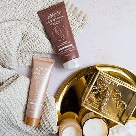 Elifexir Pack Cacao Sense + Color Dren | Exfoliantion Corporel, Reducteur et Raffermissant + Maquillage pour les jambes. Maqu