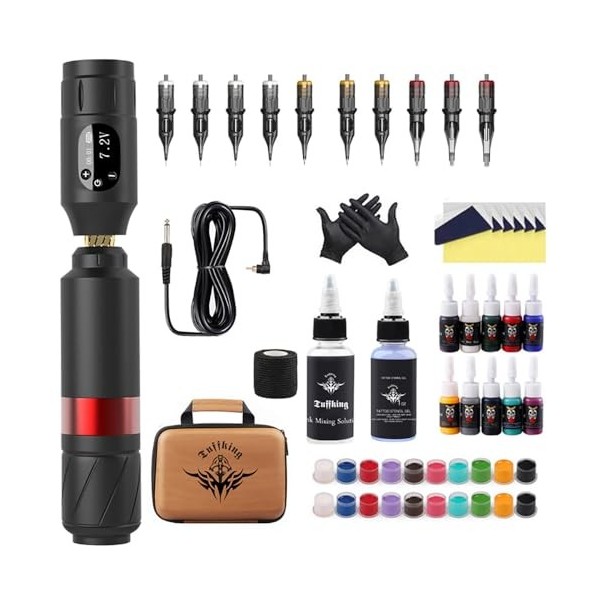 Kit De Stylo Tatouage Kit De Stylo Tatouage Complet,Argent