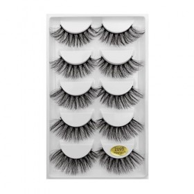 UAMOU 50/100/200 paires de cils faux cils de vison naturel 3d cils de vison volume faux cils en vrac cilios Cheerfully Color