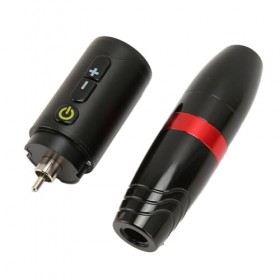 Kit de Tatouage, Interface de Kit de Machine, Batterie 1600 MAh pour Débutants et Tatoueurs pour Débutants et Tatoueurs noir