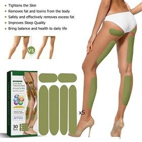 Autocollants Amincissants pour les Jambes, Patch de Levage des Jambes Absinthe Cuisse Mollet Hanche Bande de Levage Raffermis