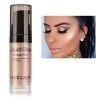 weixinbuy Glitter Shimmer Highlight Glitter Waterproof Glitter Waterproof Éclaircit le maquillage de contour, excellent choix