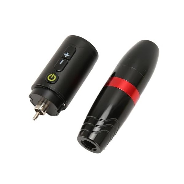 Kit de Stylo de TatouageFil Rechargeable 1600 MAh, Tension Réglable, Compatible avec la Plupart des Cartouches, Alliage Dalu